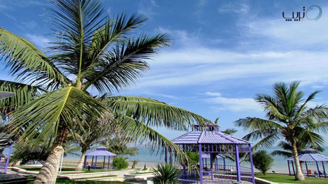 پارک ساحلی زیتون قشم لذت تماشای غروب خورشید